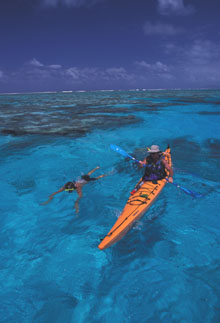 Snorkelling and Sea Kayaking in Fiji